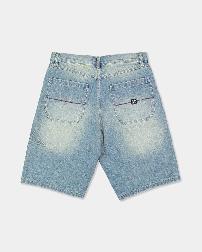 Billabong Script Smoko Denim Shorts 