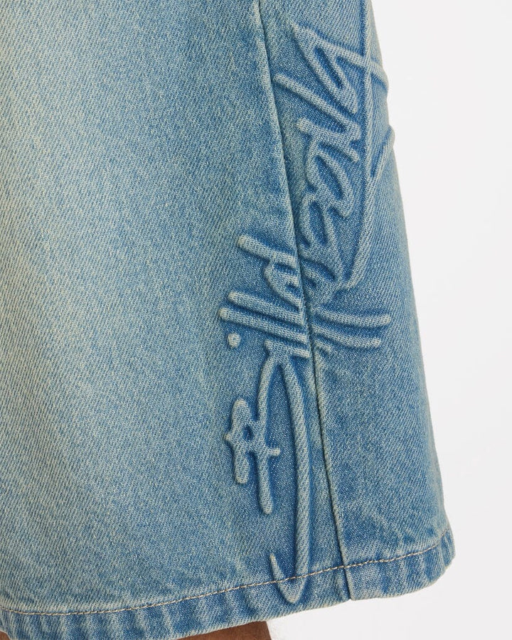 Billabong Script Smoko Denim Shorts 