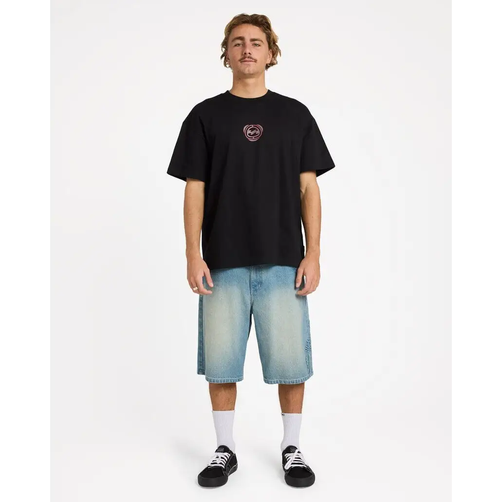 Billabong Script Smoko Denim Shorts 