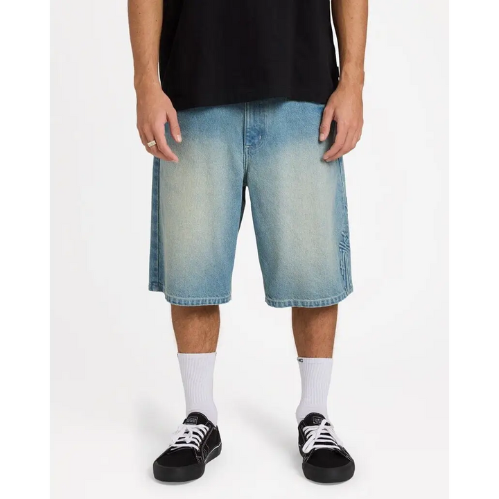 Billabong Script Smoko Denim Shorts 
