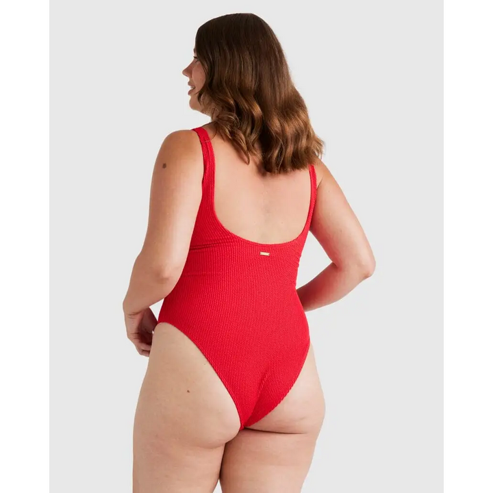 Billabong Summer Hi Square Neck One Piece Swimsuit 
