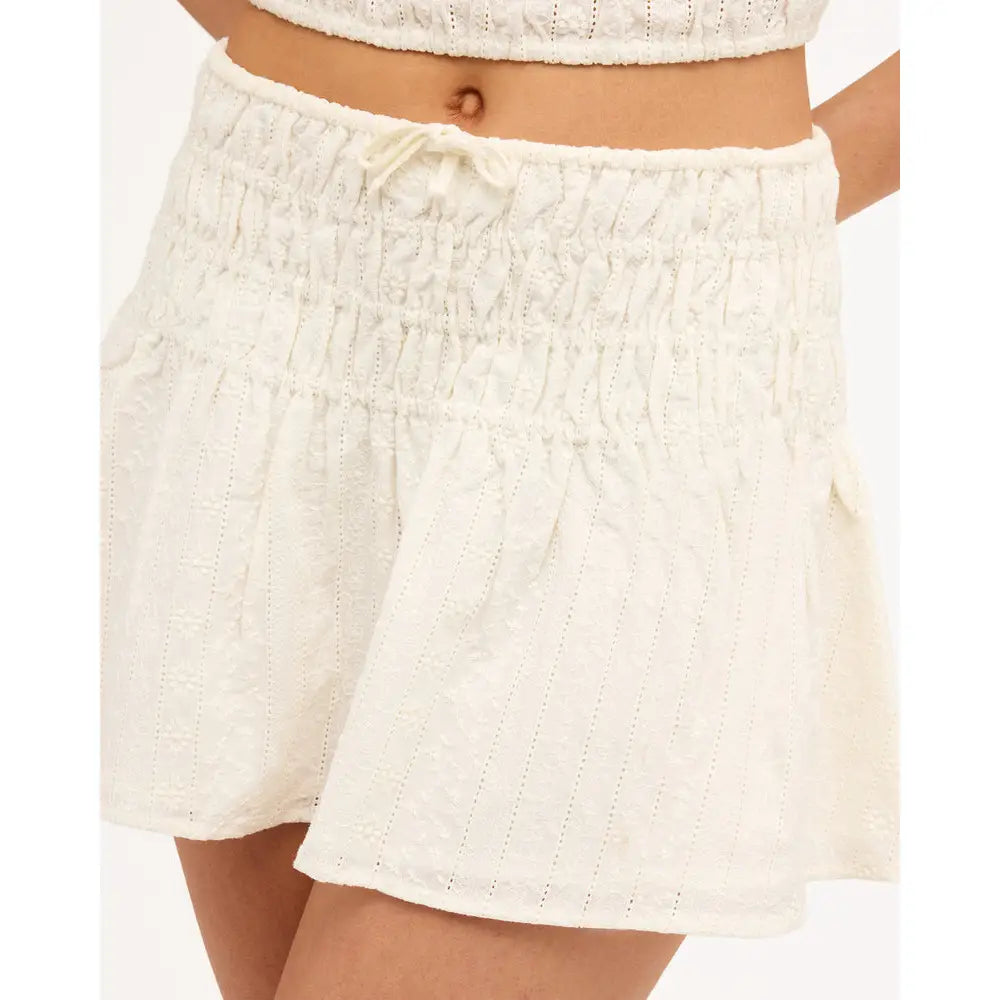 Billabong Sunny Broderie Mini Skirt
