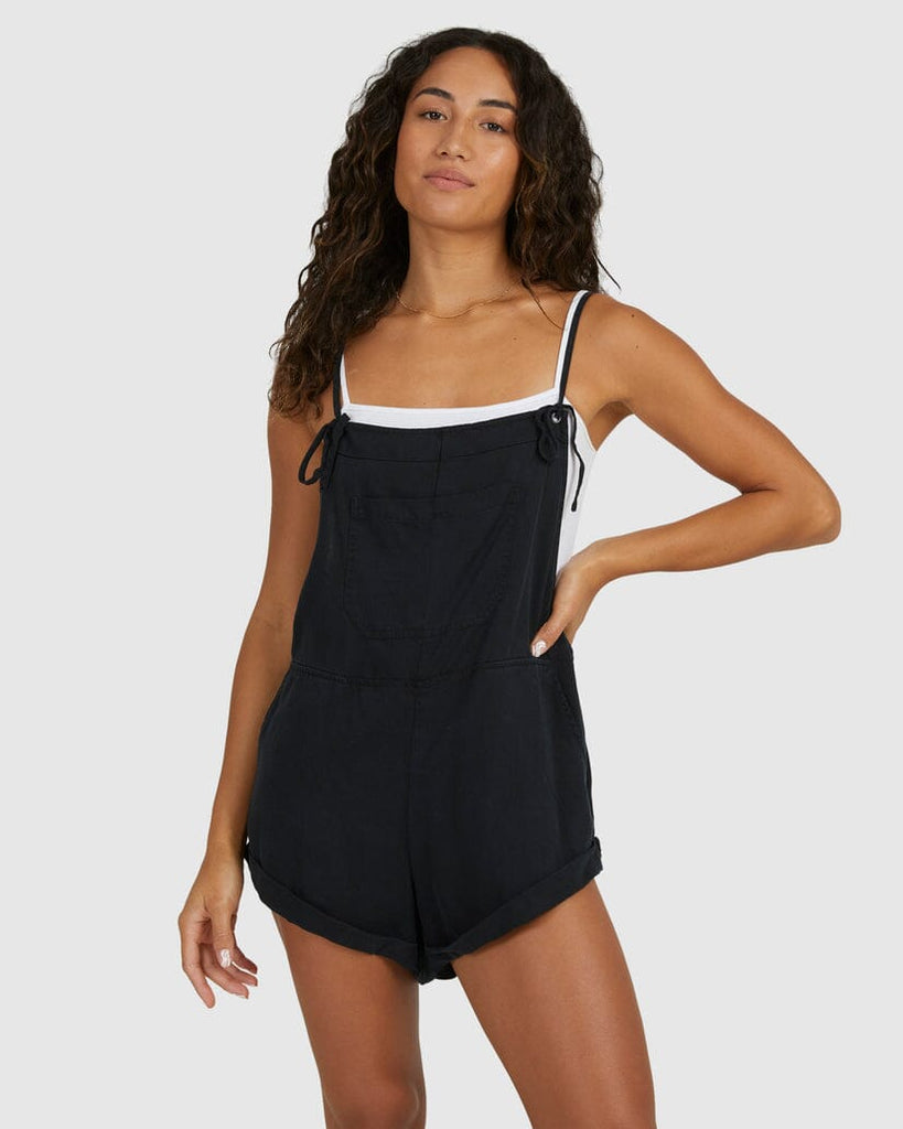 Billabong Wild Pursuit Overalls Black 10 