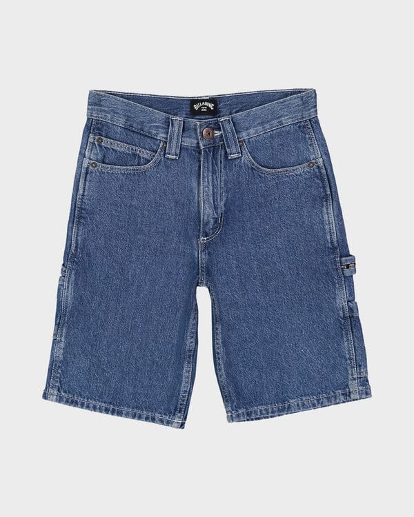 Billabong Youth Bad Dog Denim Shorts 