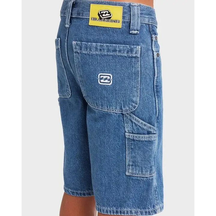 Billabong Youth Bad Dog Denim Shorts 