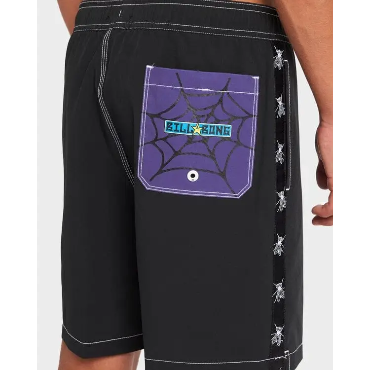 Billabong Youth Bong Fly Layback Boardshorts 