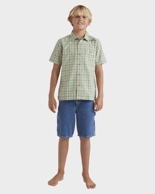 Billabong Youth Mogul Checkered Shirt 