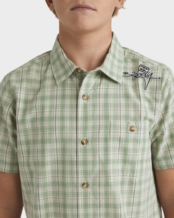 Billabong Youth Mogul Checkered Shirt 