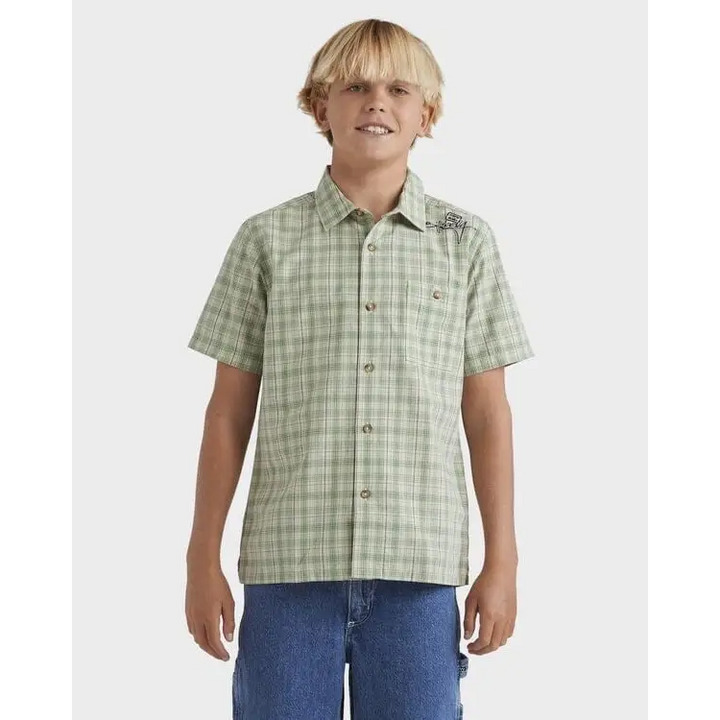 Billabong Youth Mogul Checkered Shirt 