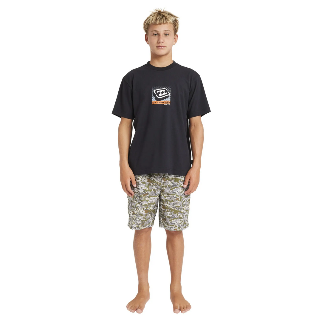 Billabong Youth Throw On Boardshorts Camo 10Y 