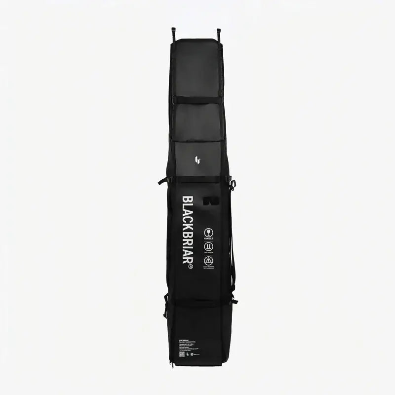 Blackbriar Range X Wide Wheel Ski/Snowboard Bag - Ashy Black