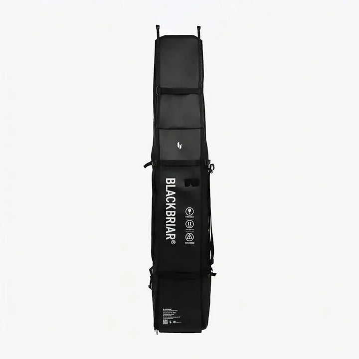 Blackbriar Range X Wide Wheel Ski/Snowboard Bag - Ashy Black