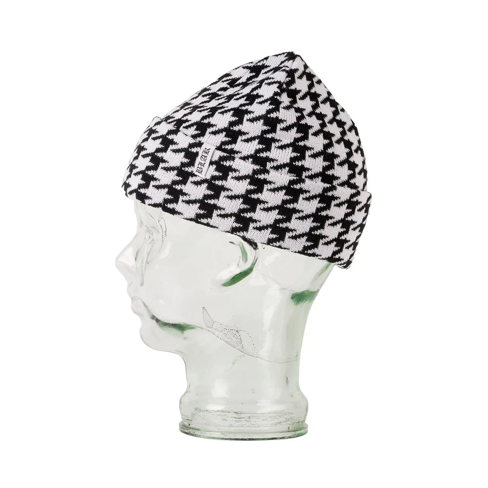 Blak Charles Beanie - Black / White