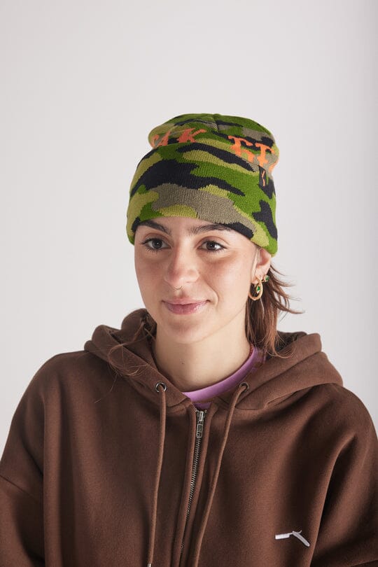 Blak Hunted Camo Beanie Traditional 