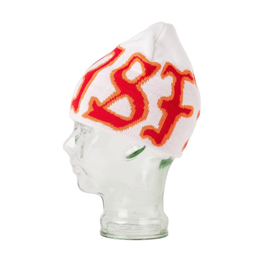 Blak Mentality Beanie White 