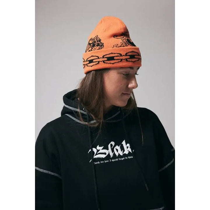 Blak Misfit Streets Beanie Orange 