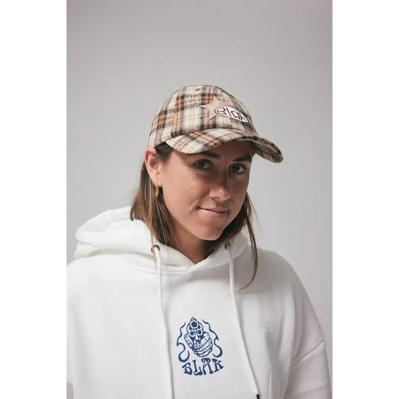 Blak Plaided Daze Cap 