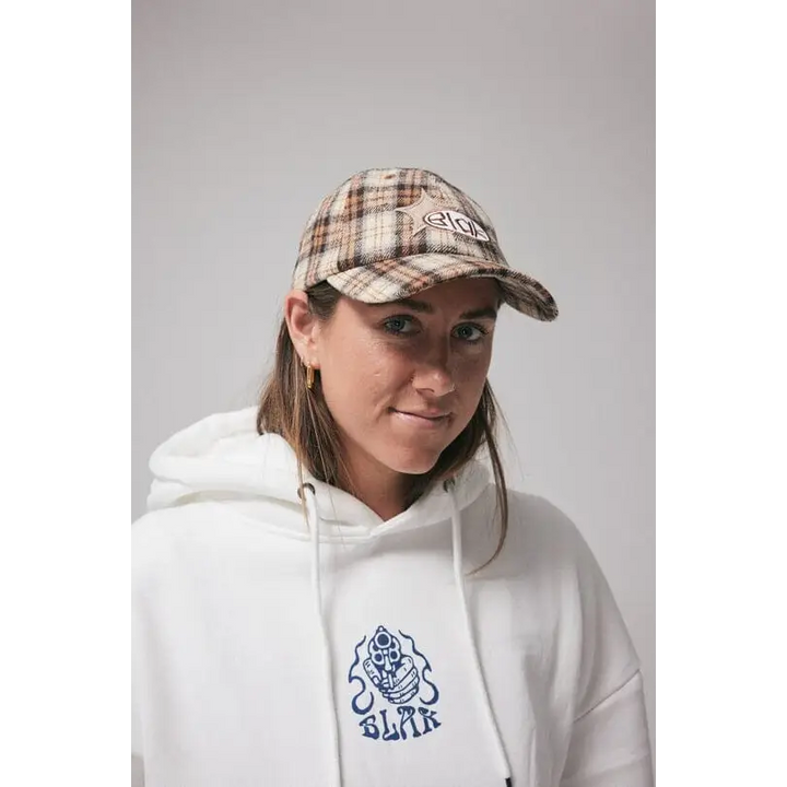 Blak Plaided Daze Cap 