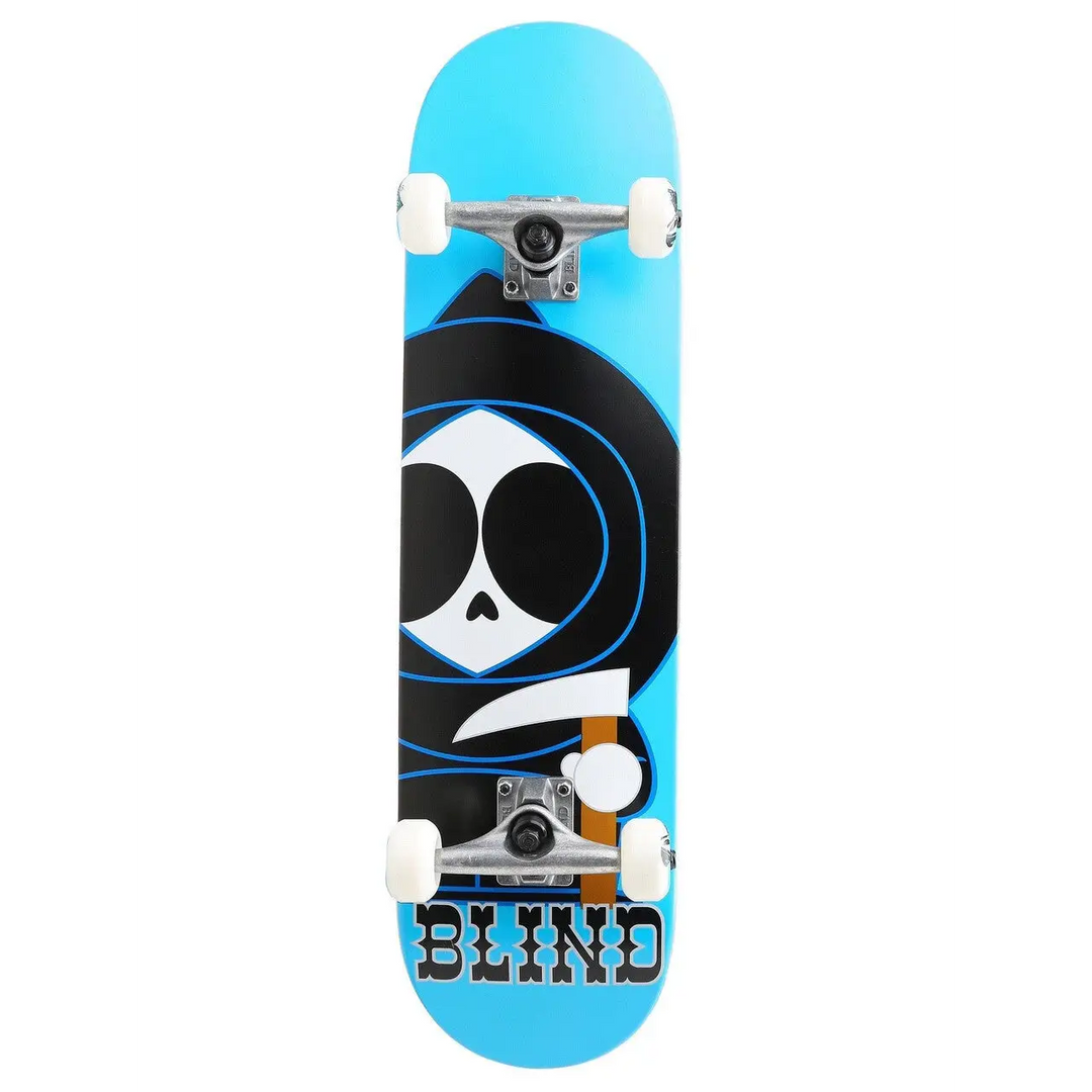 Blind Classic Kenny Axe Complete Skateboard - Blue - 8’’