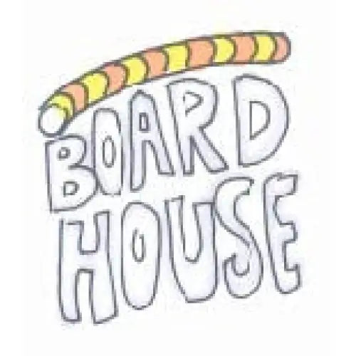 Boardhouse Bubble Sketch Sticker - Yellow / Orange