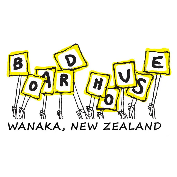 Boardhouse Hands Sticker - White / Black / Yellow