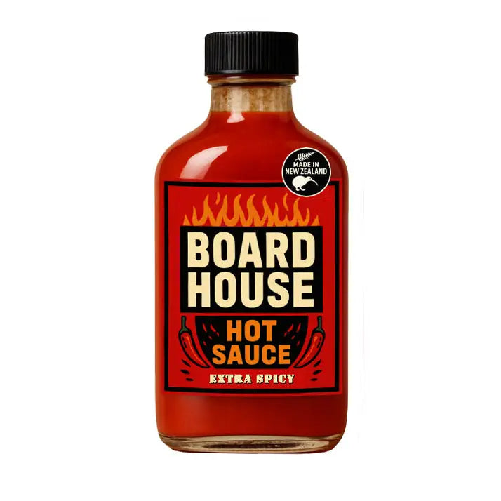 Boardhouse Hot Sauce Sticker - Red