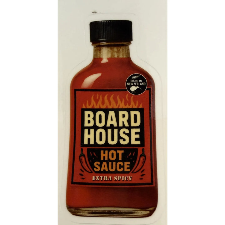 Boardhouse Hot Sauce Sticker - Red