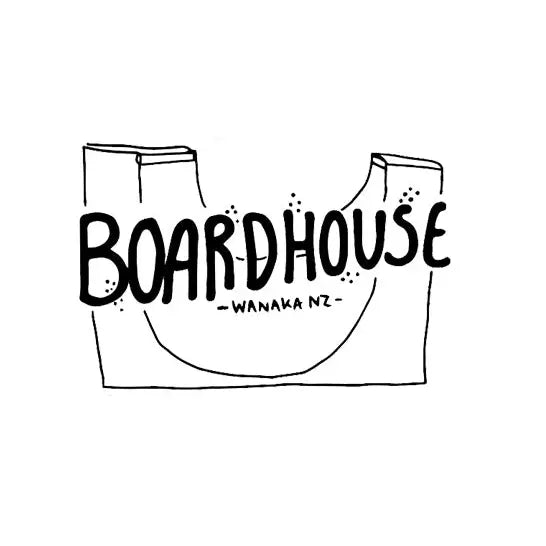 Boardhouse Ramp Sticker - White / Black