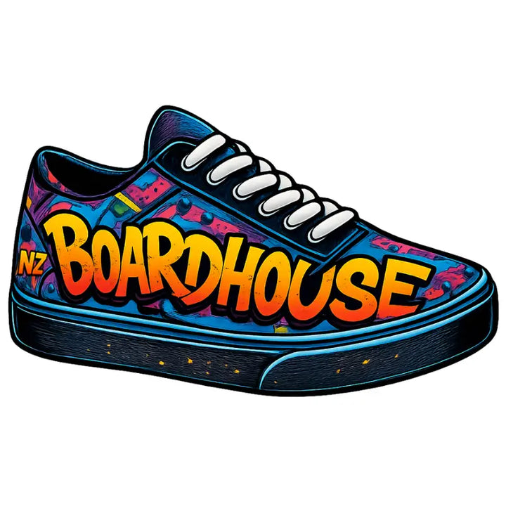 Boardhouse Shoe Sticker - Multi