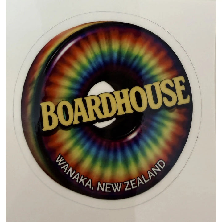 Boardhouse Tie Dye Wheel Sticker - Multi