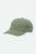 Brixton Alpha Netplus Adjustable Hat Olive / Olive Rinse 