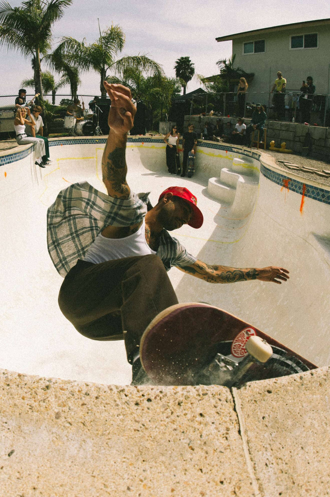 Brixton Charter Linen Blend Short Sleeve Shirt 