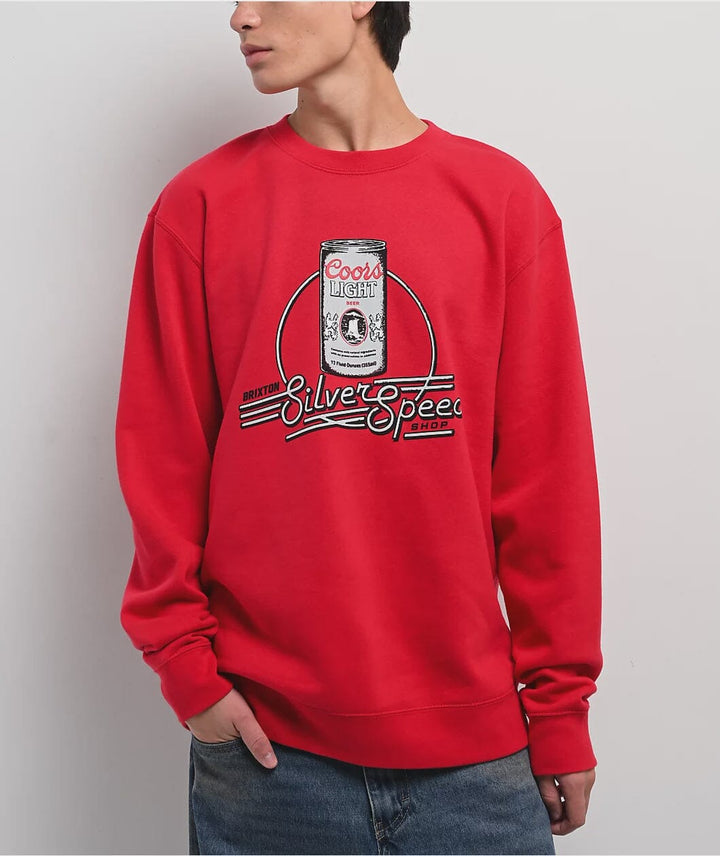 Brixton Coors Light Caster Crew Fleece 