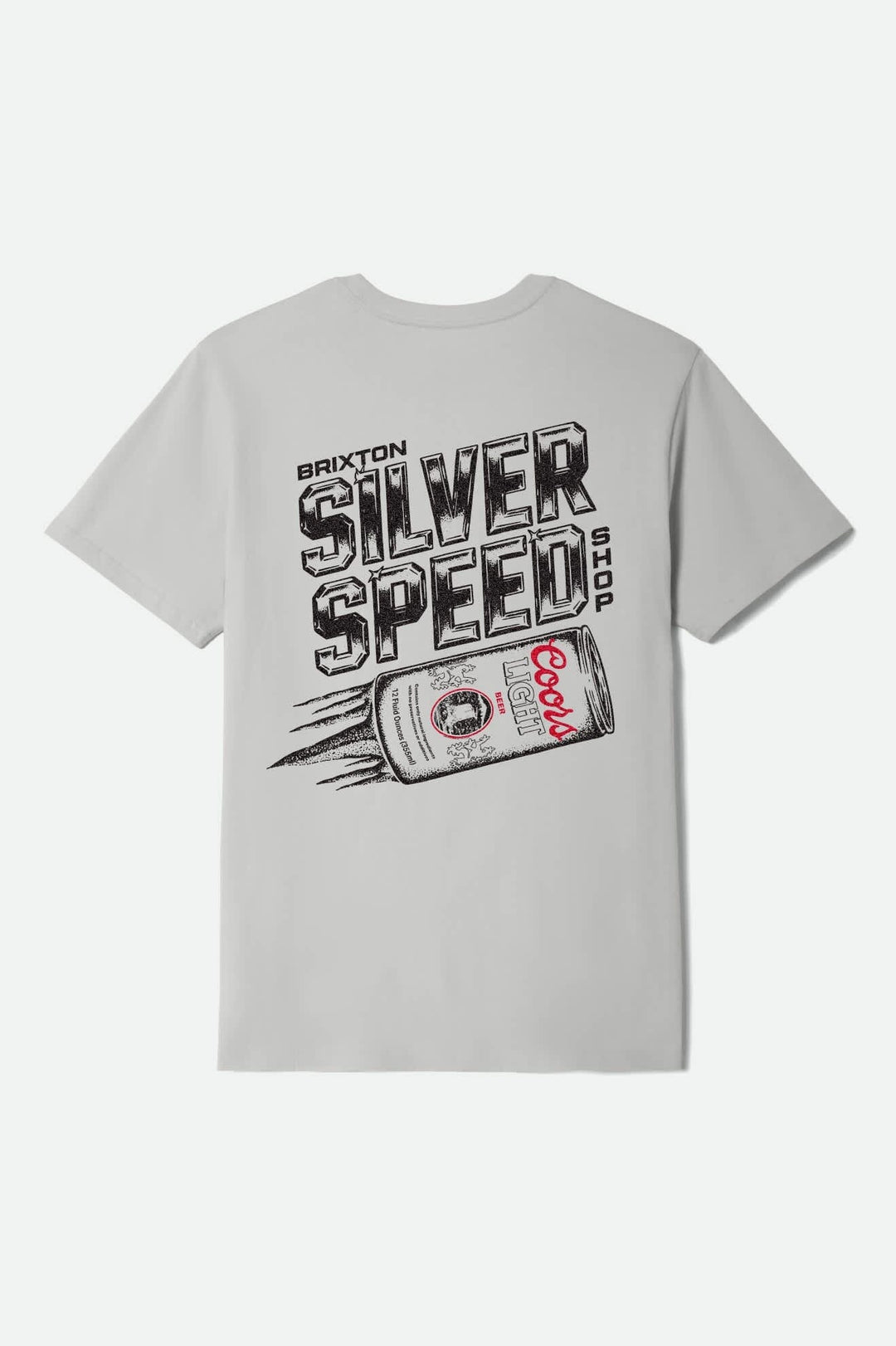 Brixton Coors Light Silver Speed Standard T-Shirt 