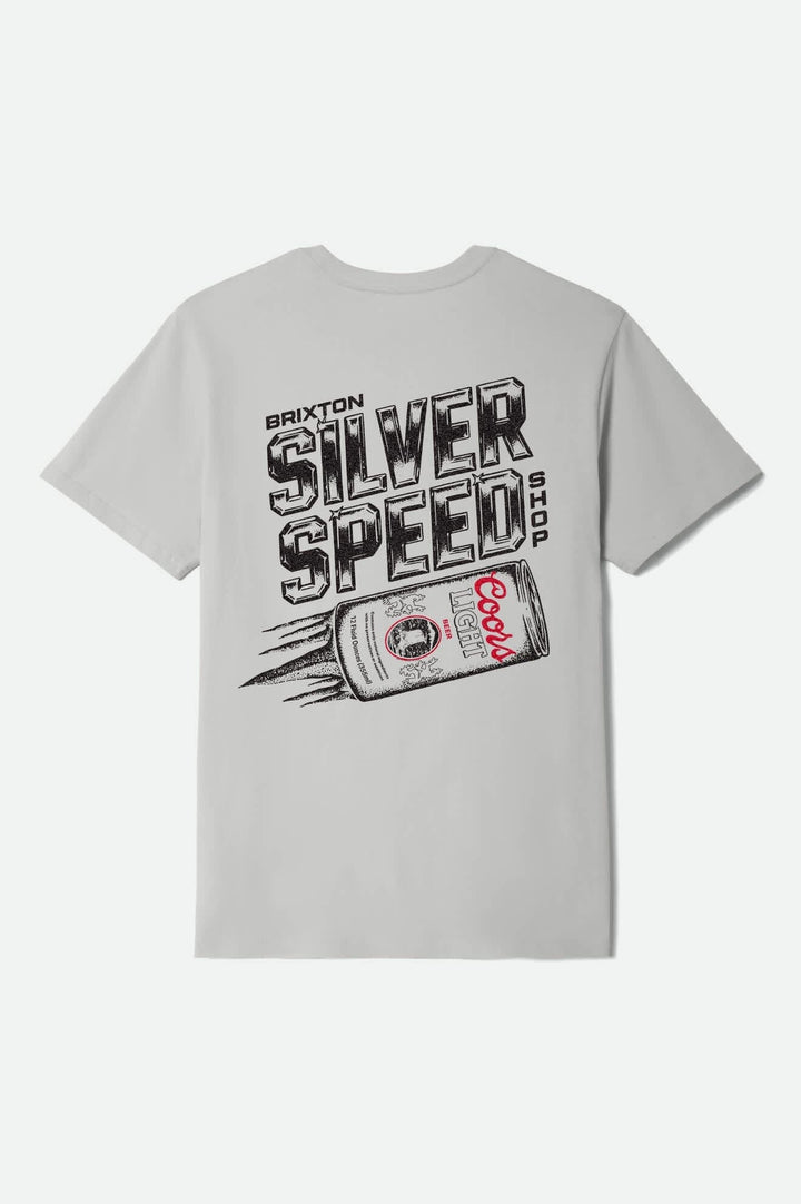 Brixton Coors Light Silver Speed Standard T-Shirt 