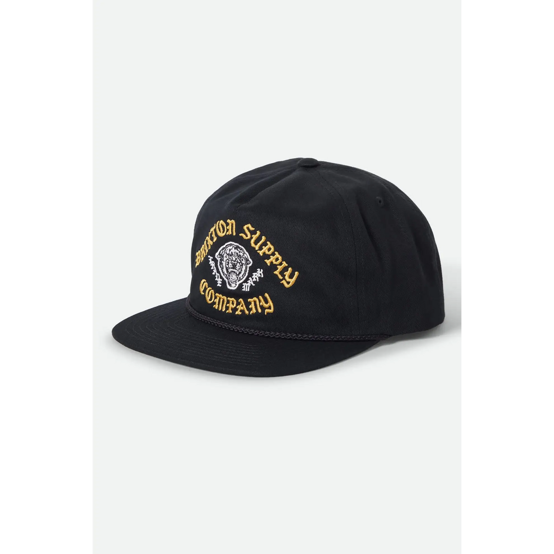 Brixton Morado MP Snapback Cap - Black