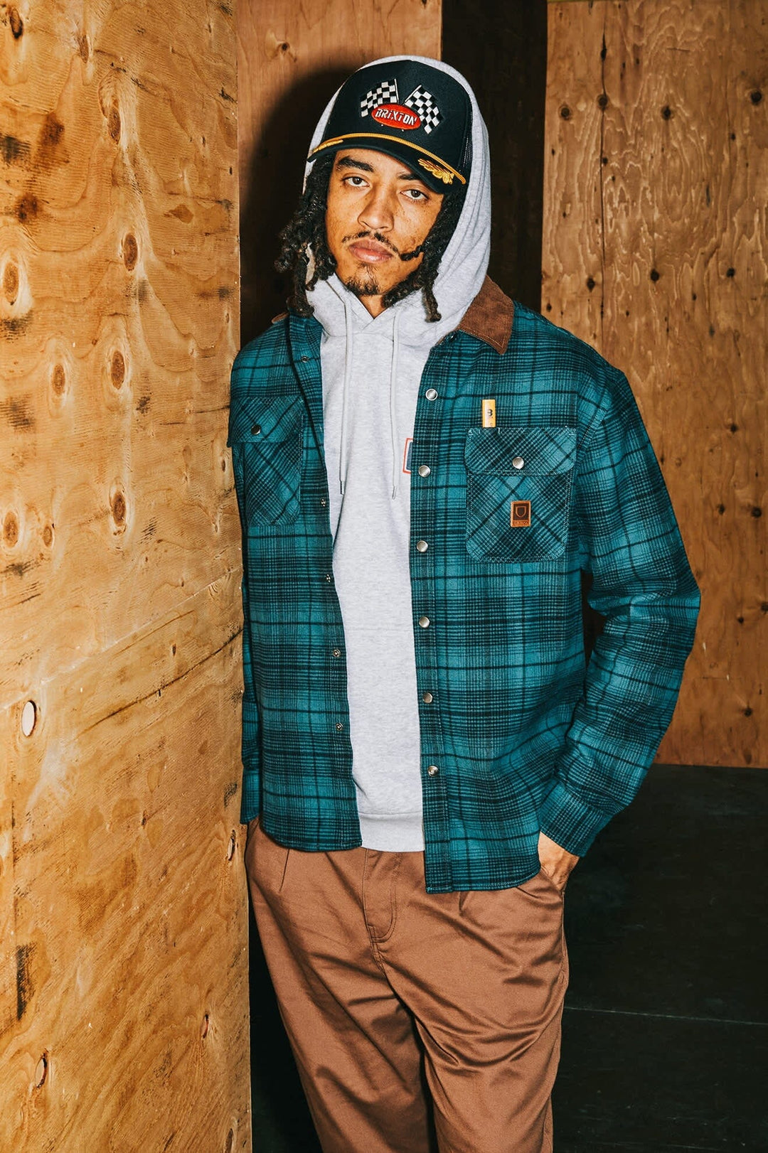 Brixton Podium NP HP Trucker Hat 