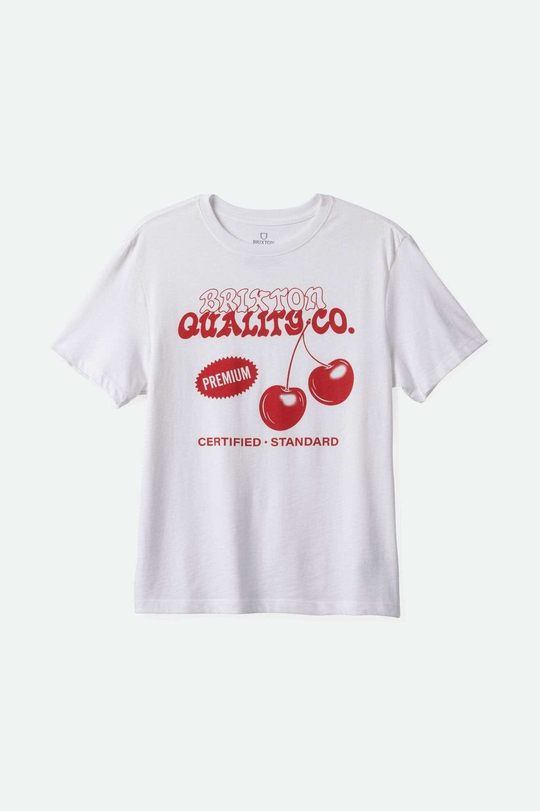 Brixton Premium Cherry Vintage Crew T-Shirt 