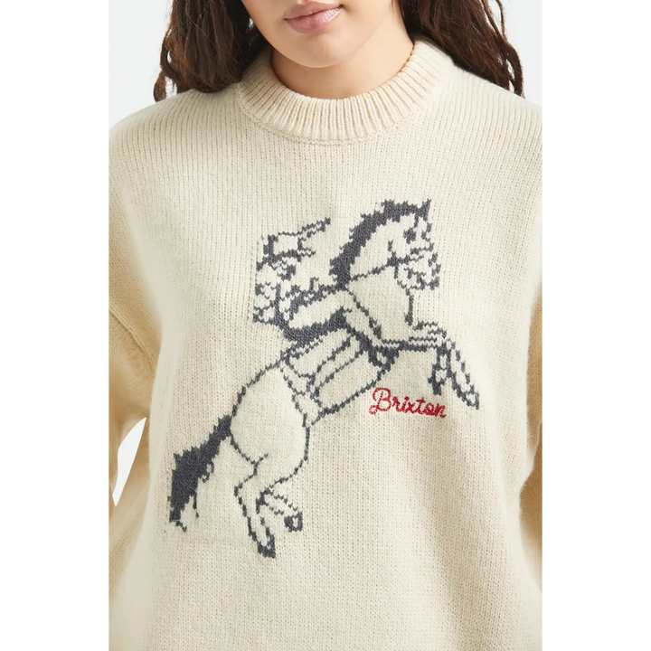 Brixton Ranching Club Crew Sweater - FWKNIT