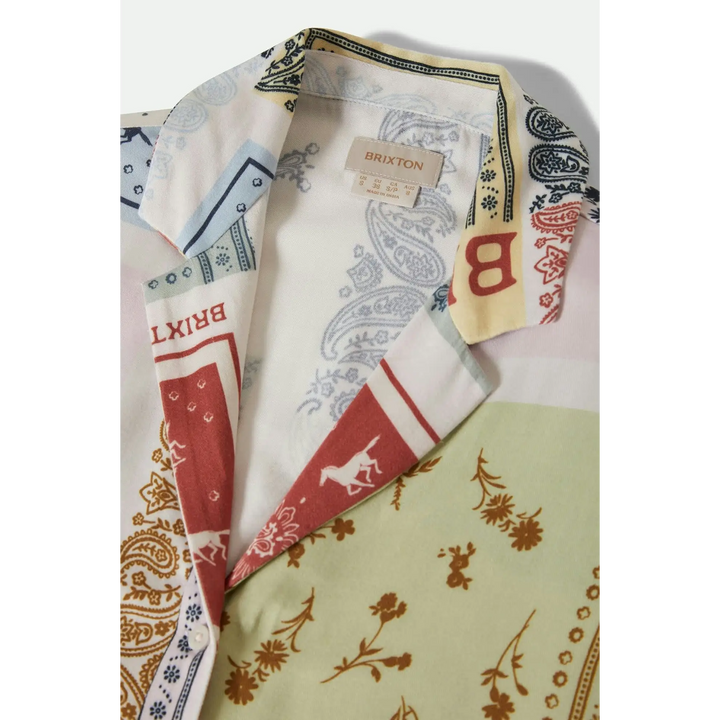 Brixton Silky Bowling Button Down Shirt 