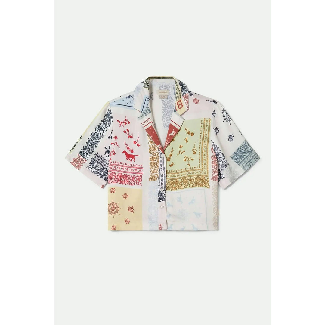 Brixton Silky Bowling Button Down Shirt 