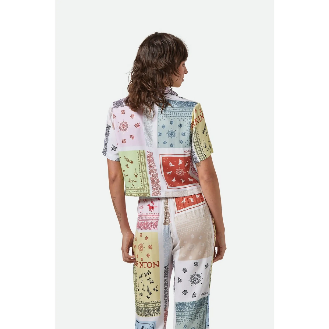 Brixton Silky Bowling Button Down Shirt 