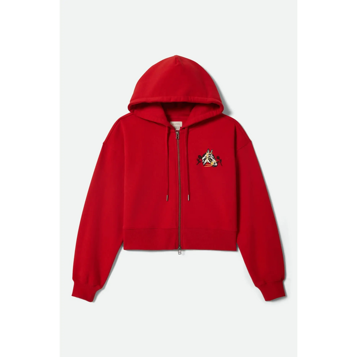 Brixton Trophy Cropped Zip Hood