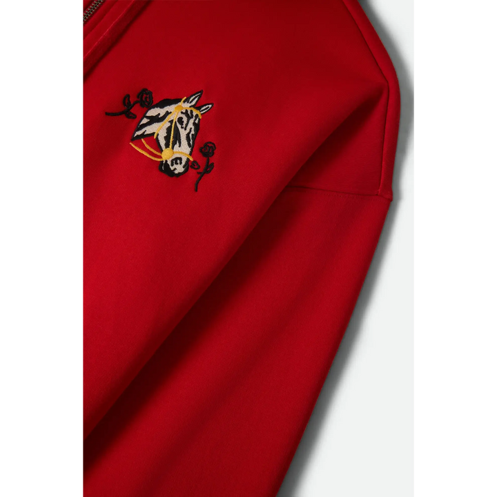 Brixton Trophy Cropped Zip Hood