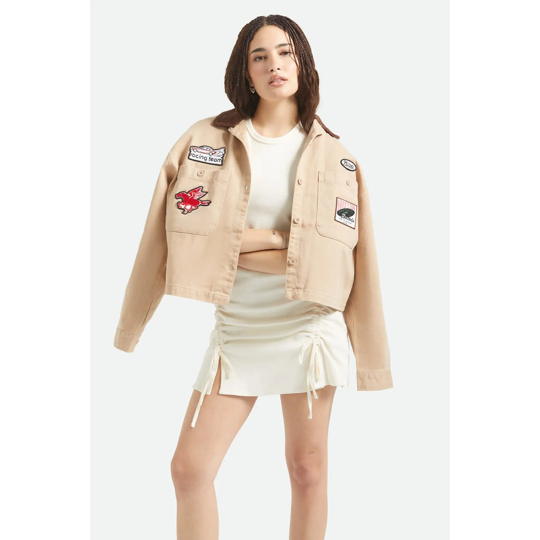 Brixton Utopia Patchwork Overshirt