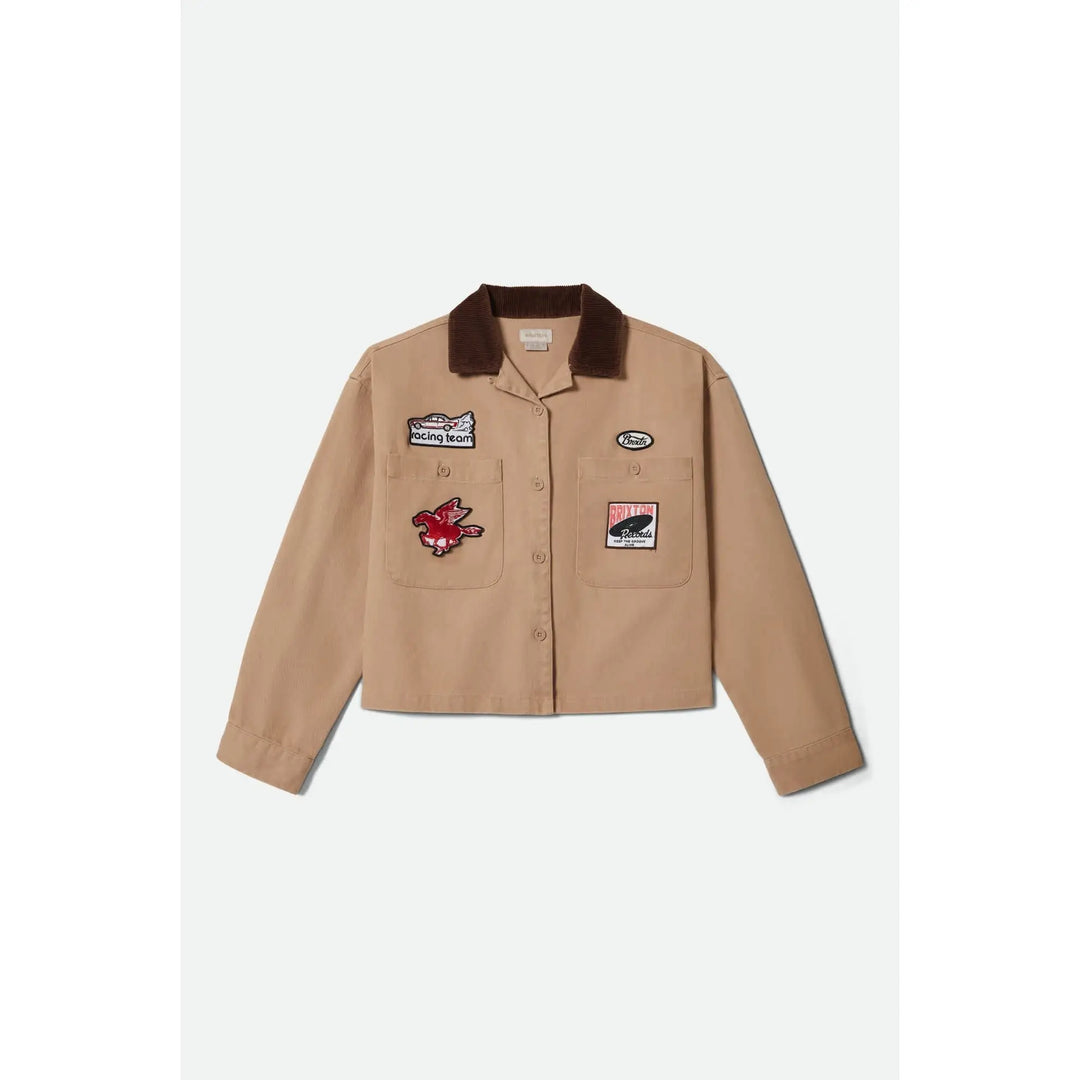 Brixton Utopia Patchwork Overshirt