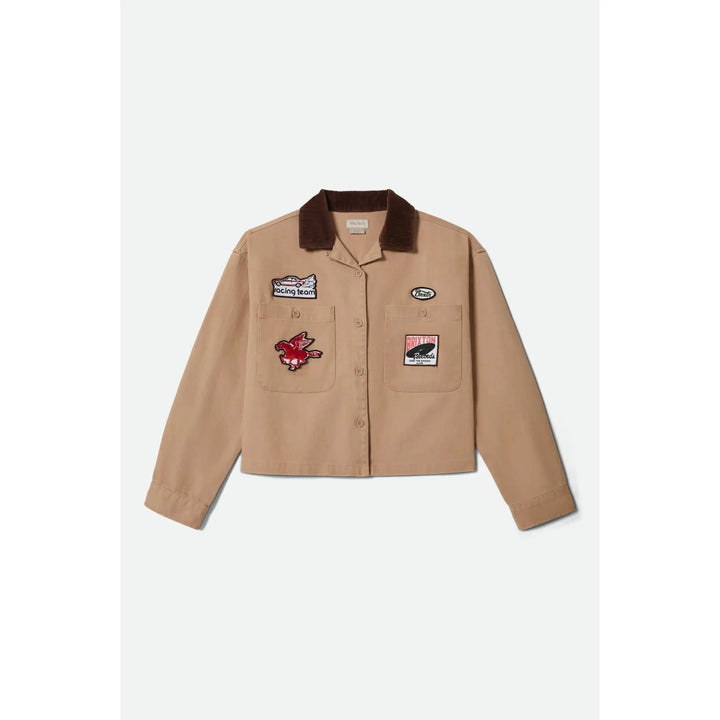 Brixton Utopia Patchwork Overshirt