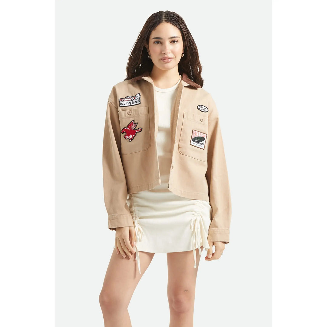 Brixton Utopia Patchwork Overshirt
