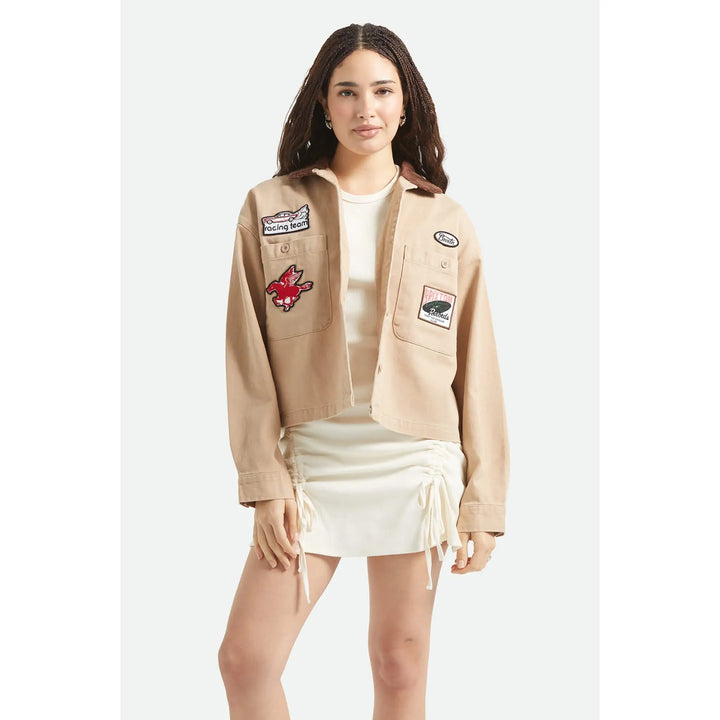 Brixton Utopia Patchwork Overshirt
