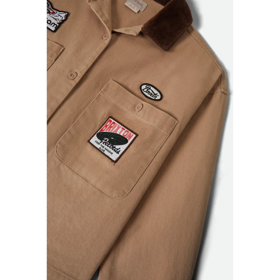 Brixton Utopia Patchwork Overshirt